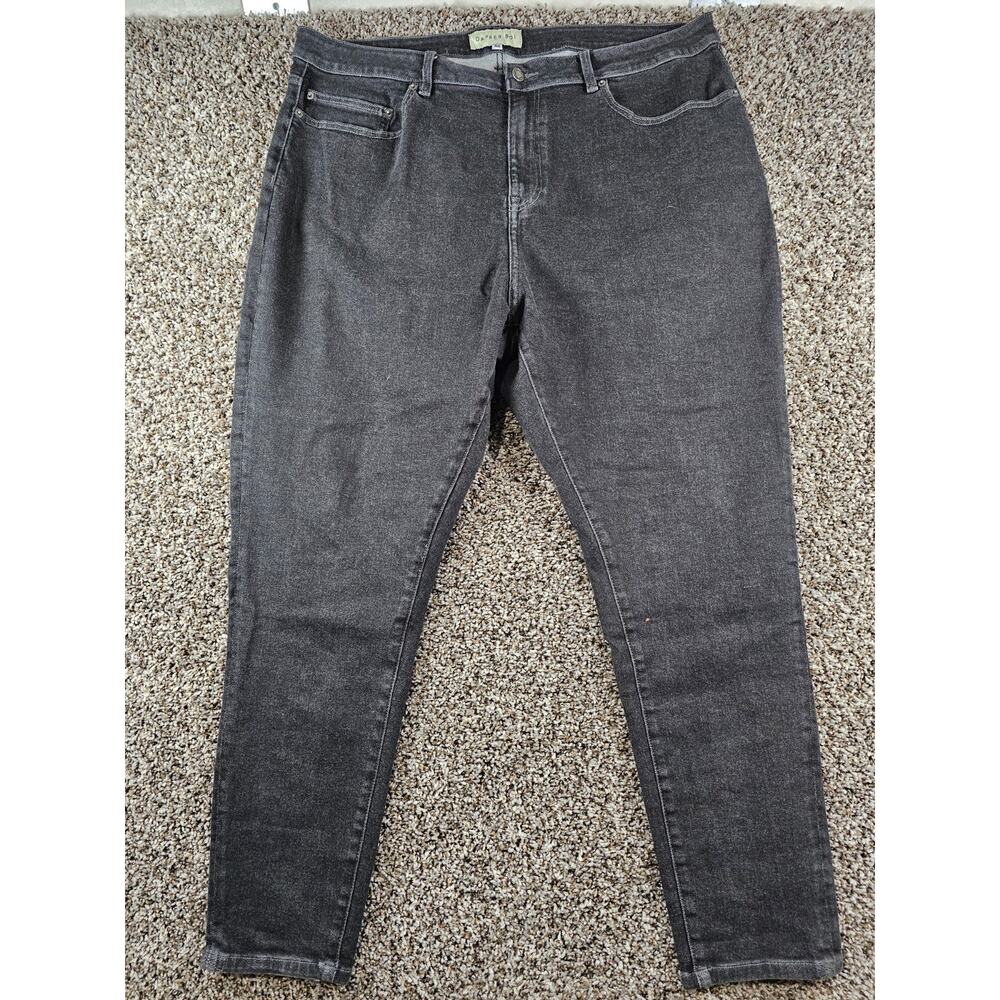 Dapper Boi Mens Sz 46 Skinny Leg Denim Jeans Gray Wash